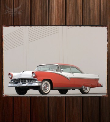 Металлическая табличка Ford Fairlane 2-Door Victoria Hardtop